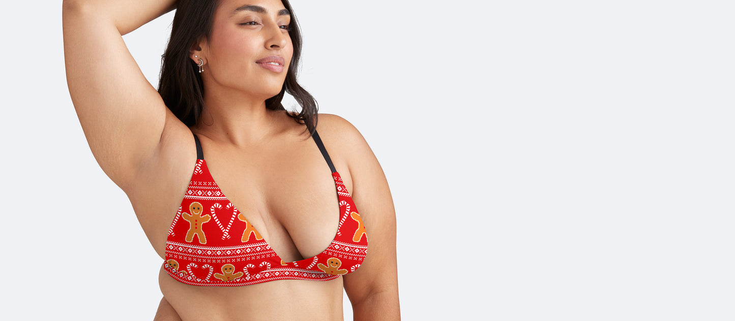 UltraModal™ FeelFree Triangle Bralette | Holiday Sweets