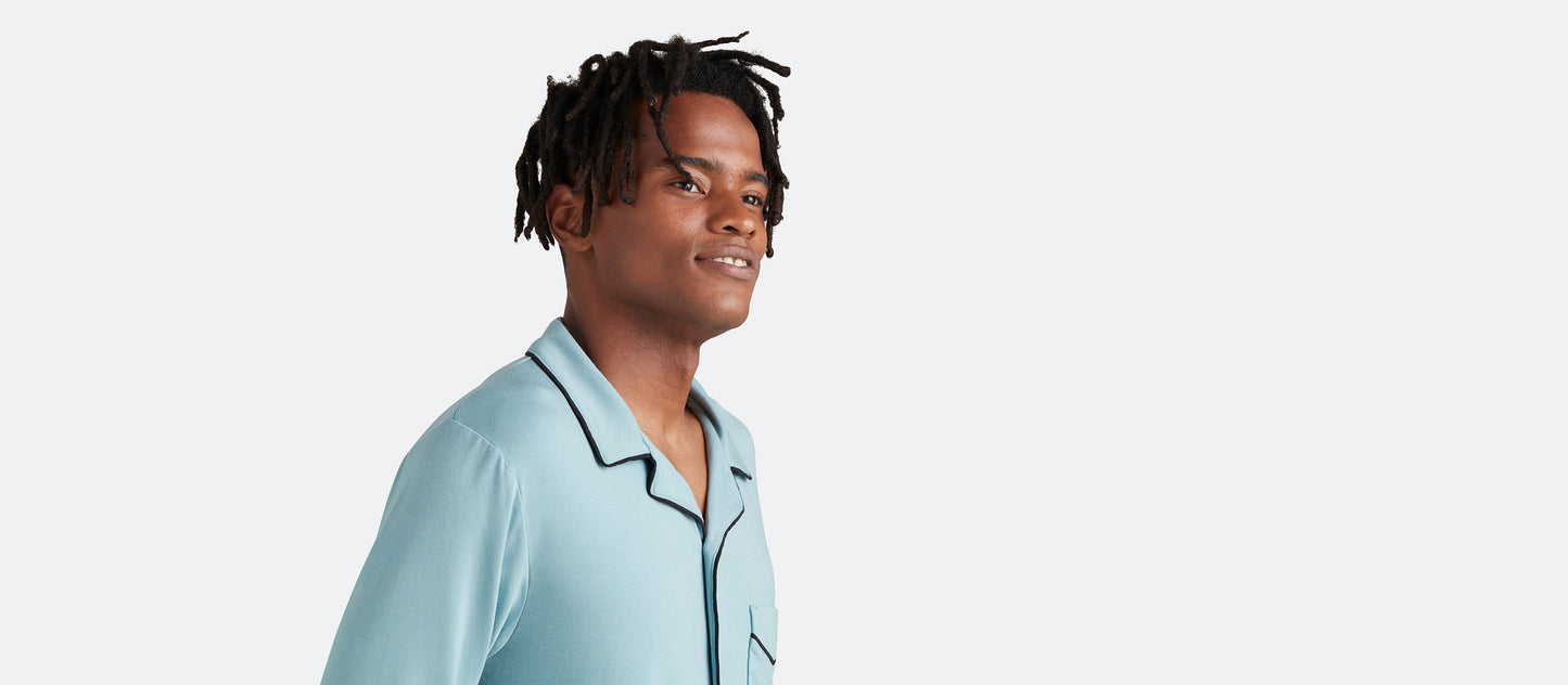 UltraModal™ Long Sleeve PJ Set - Men's | Ice Blue
