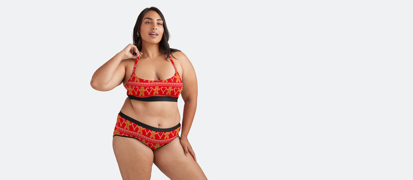 UltraModal™ Core T-Back Bralette | Holiday Sweets