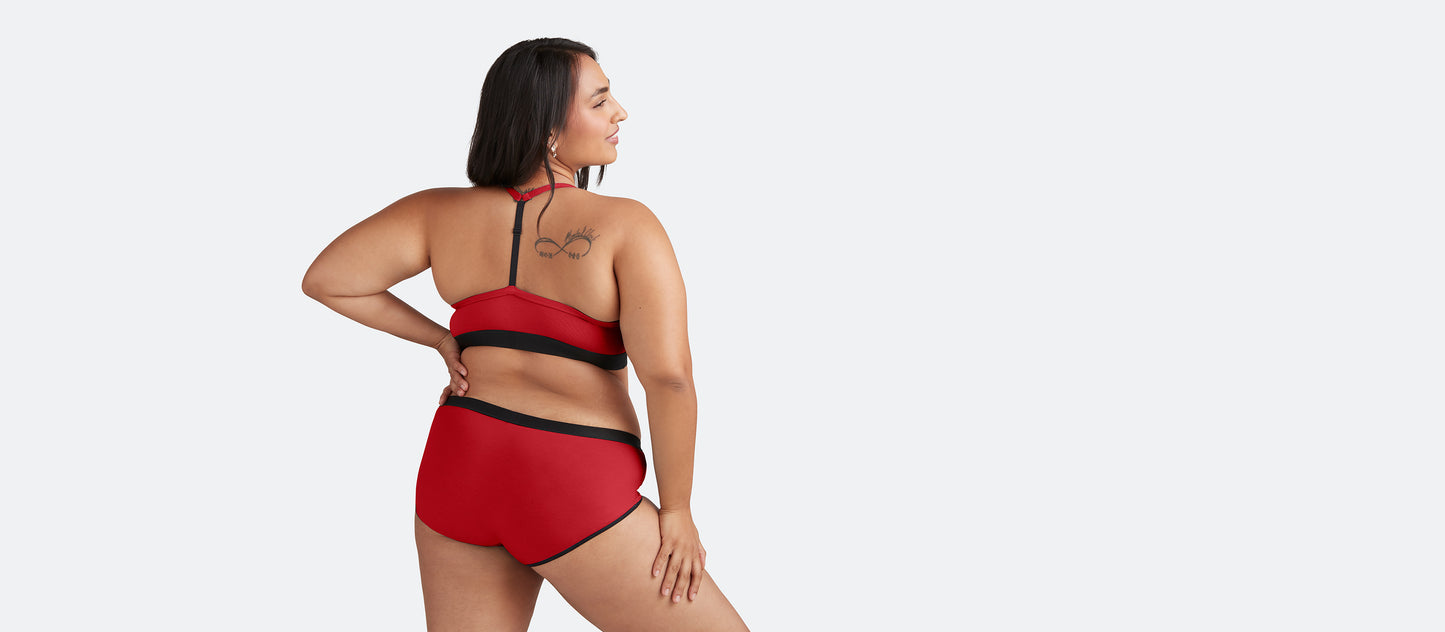 UltraModal™ Core T-Back Bralette | Cranberry