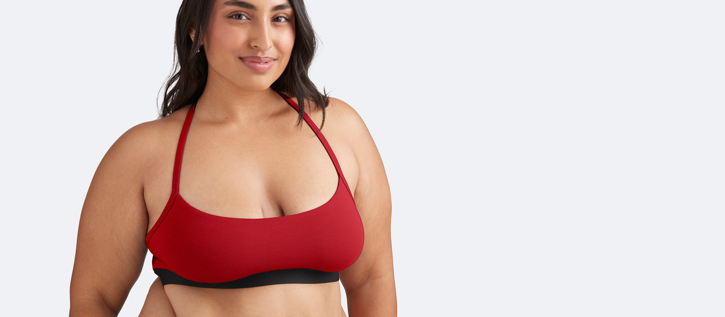 UltraModal™ Core T-Back Bralette | Cranberry