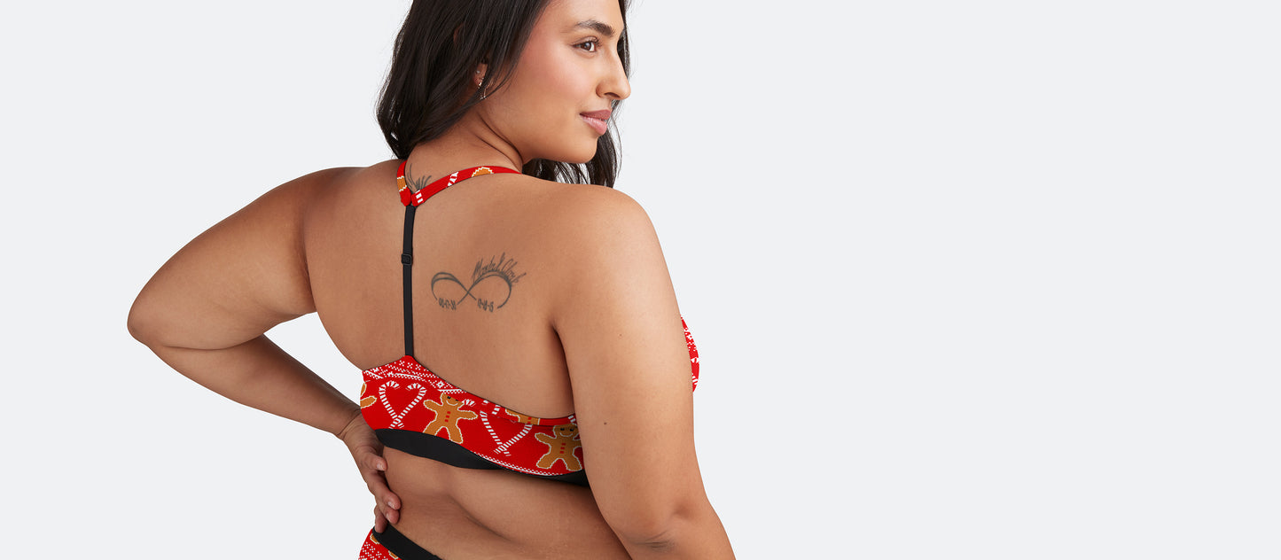 UltraModal™ Core T-Back Bralette | Holiday Sweets