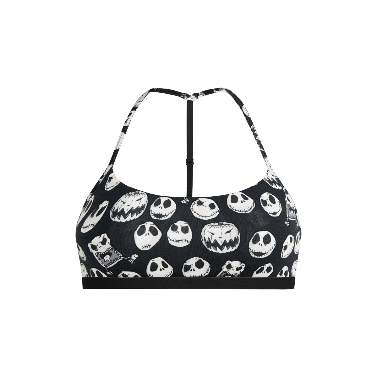UltraModal™ Core T-Back Bralette | Jack Skellington