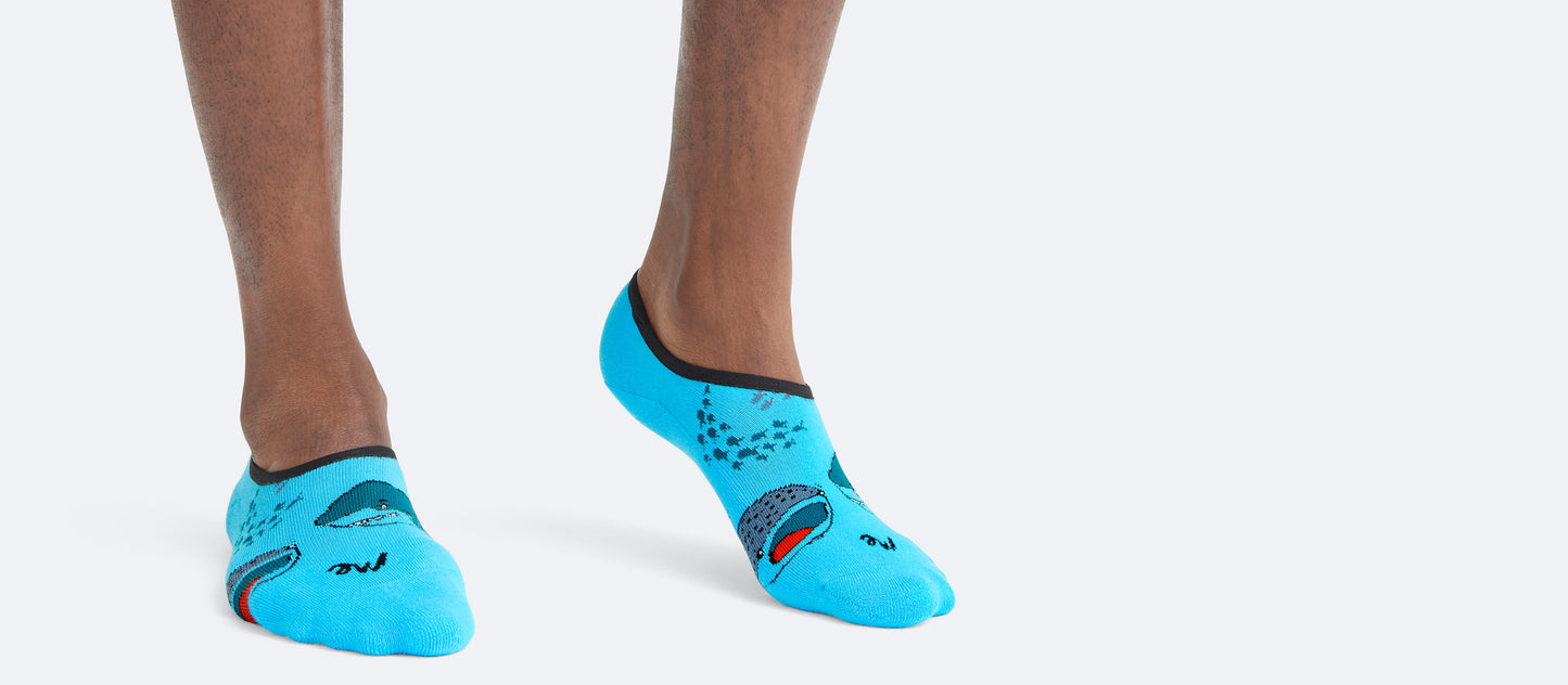 Heritage No Show Sock | Jaw-Some
