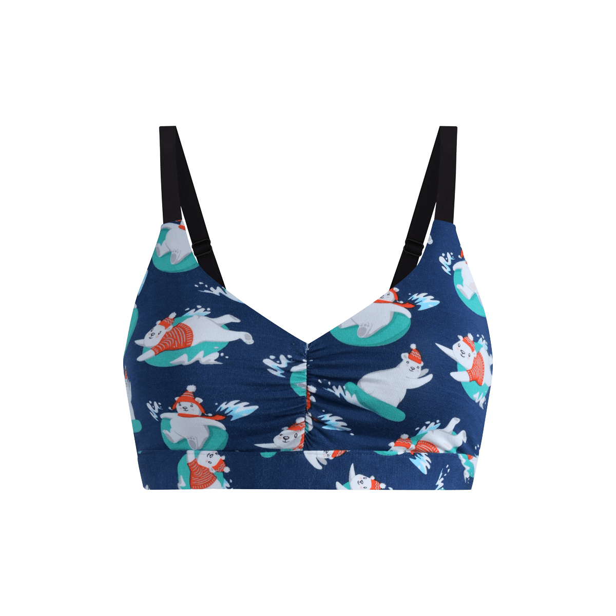 Curvy UltraModal™ FeelFree Ruched Bralette | Beary and Bright