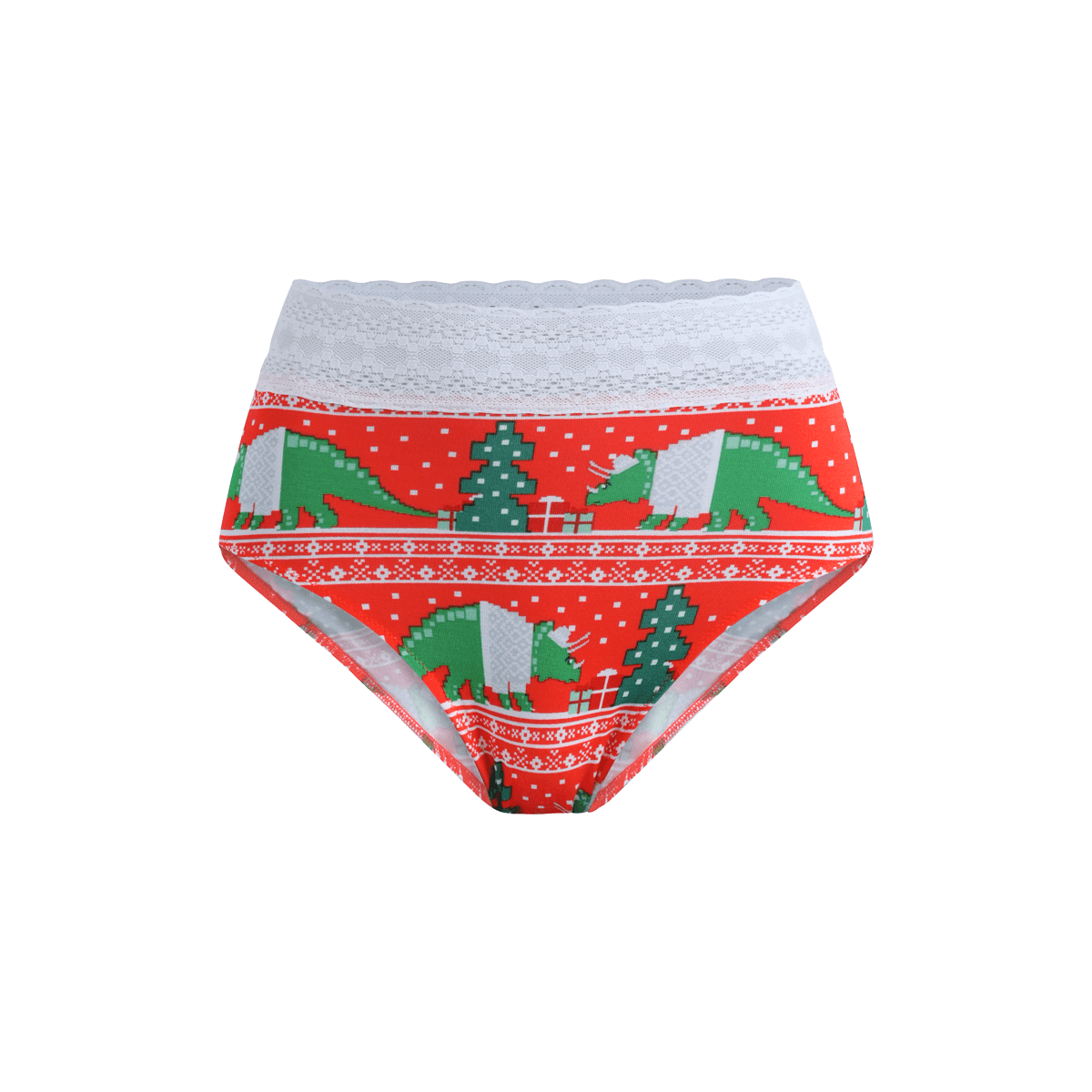 UltraModal™ Lace High-Waisted Brief | Cozy Dino