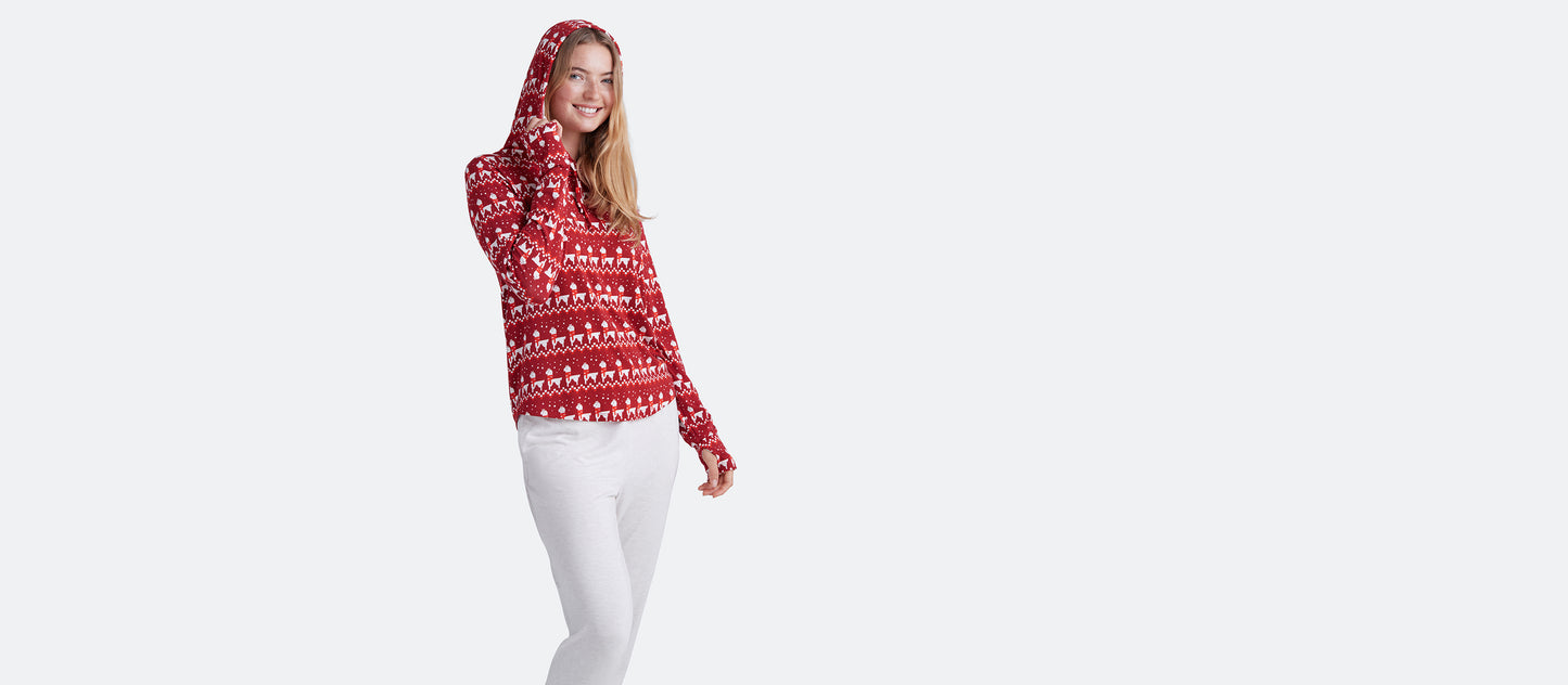 UltraModal™ Pullover Lounge Hoodie - Women's | Llamarama