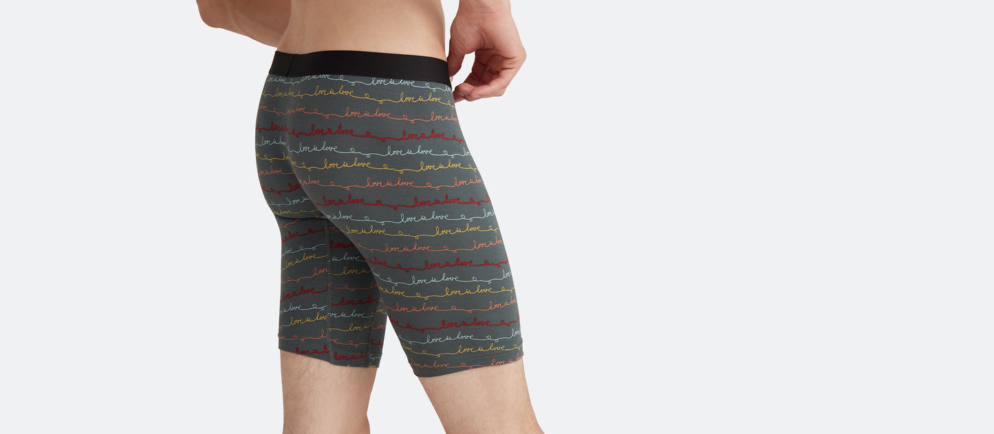UltraModal™ Core Long Boxer Brief w/ Fly | Love Is Love