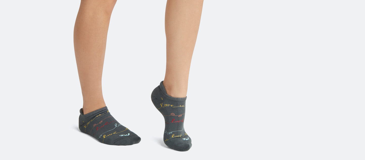 Heritage Ankle Sock | Love Is Love