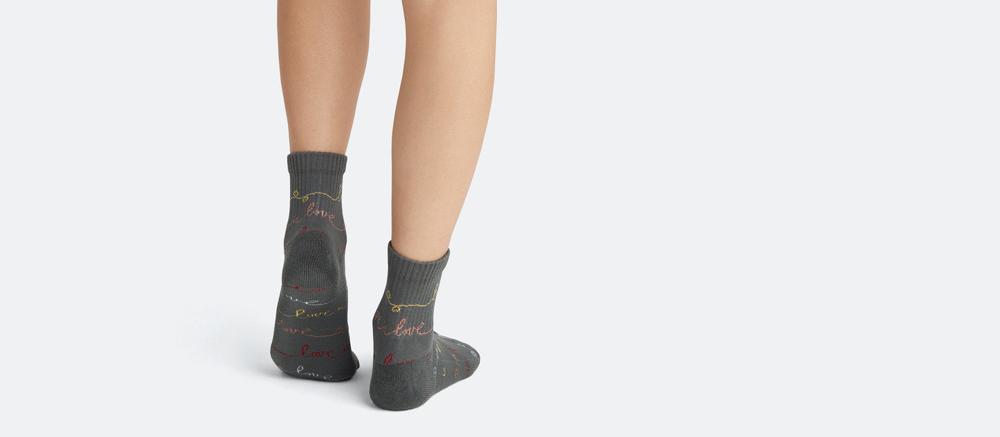 Heritage Quarter Sock | Love Is Love