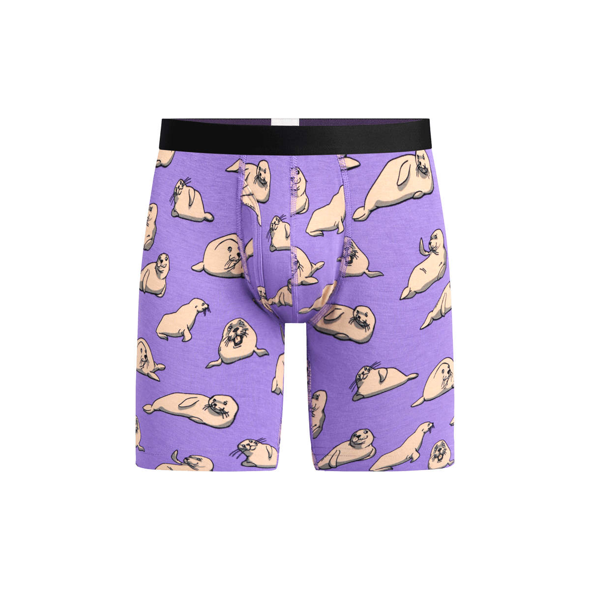 UltraModal™ Core Long Boxer Brief w/ Fly | Lazy Sea Lions