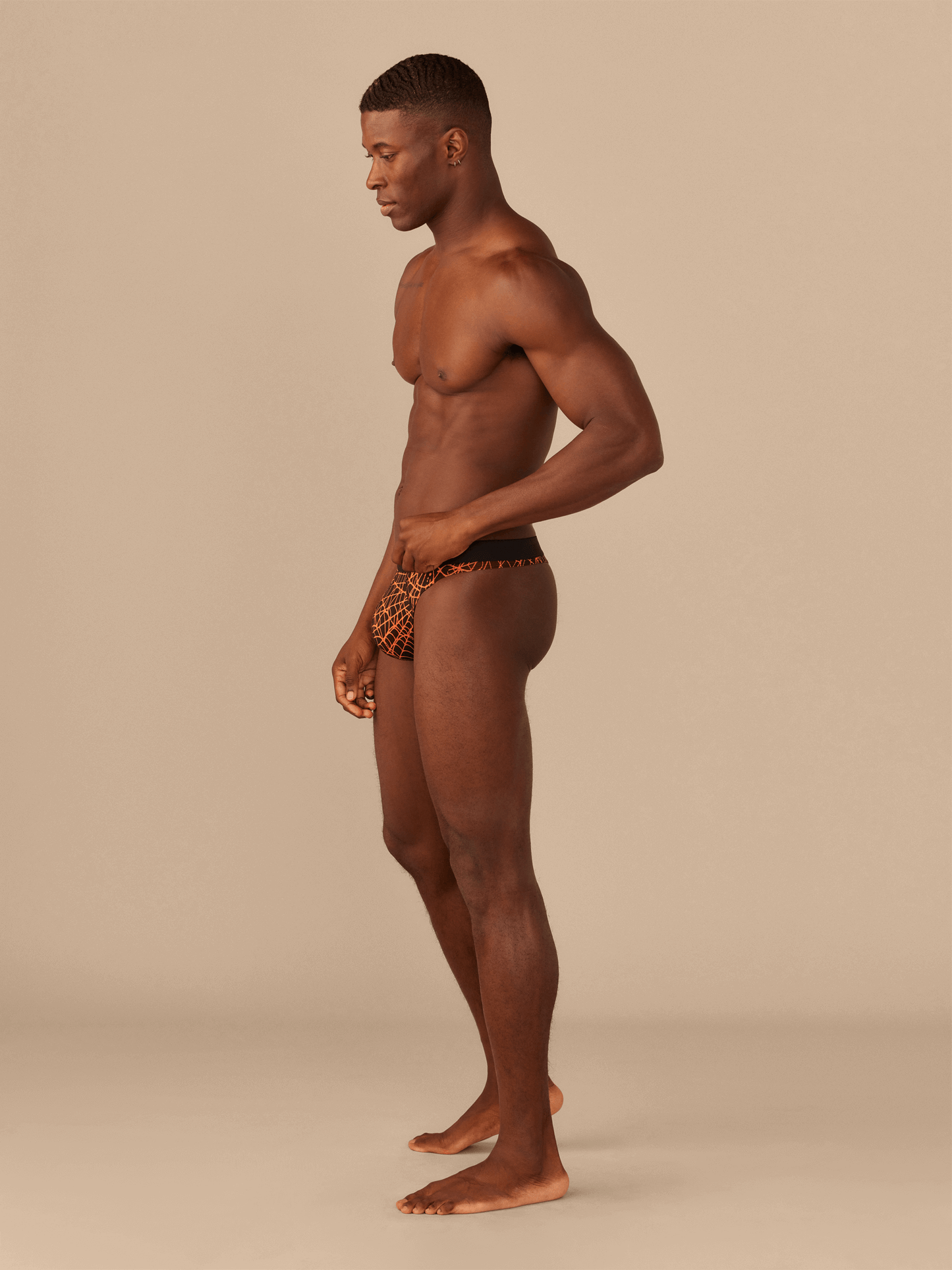 UltraModal™ Core Pouch Front Thong | Caught in a Web
