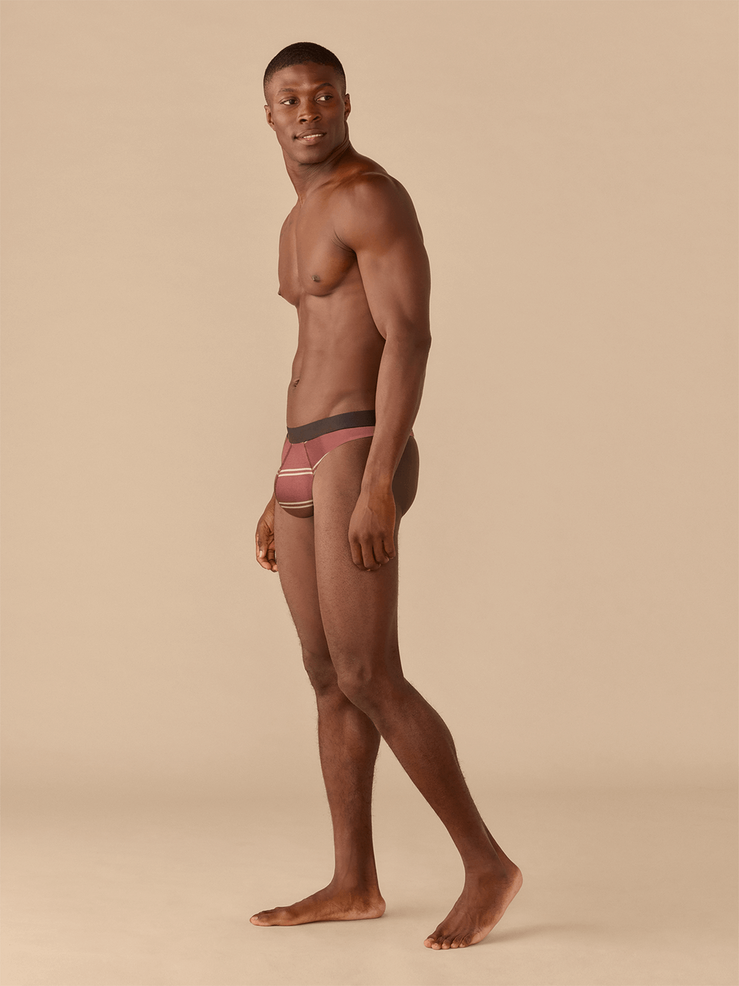 UltraModal™ Core Pouch Front Thong | Desert Heat Stripes