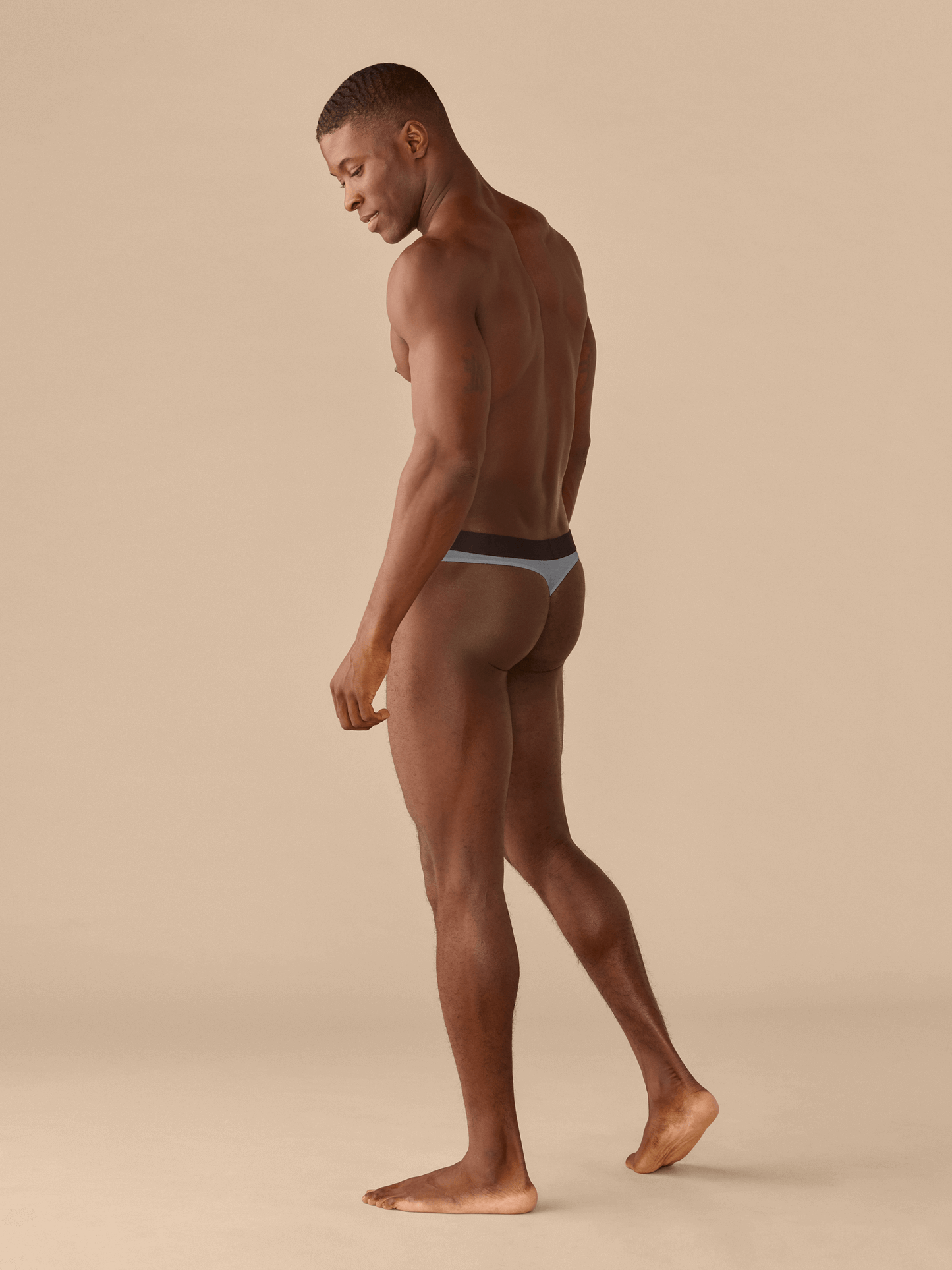 UltraModal™ Core Pouch Front Thong | Stone