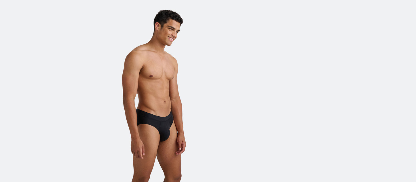 UltraModal™ FeelFree Hip Brief 3-Pack | Black
