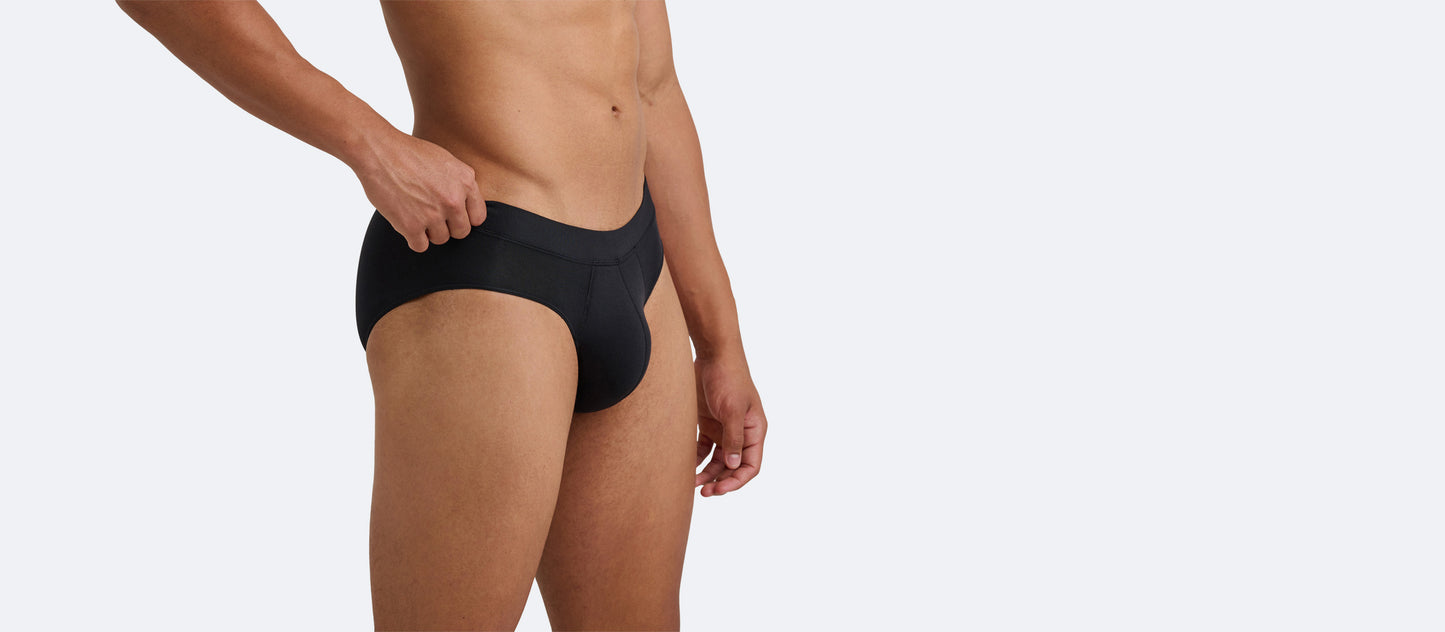 UltraModal™ FeelFree Hip Brief 3-Pack | Black