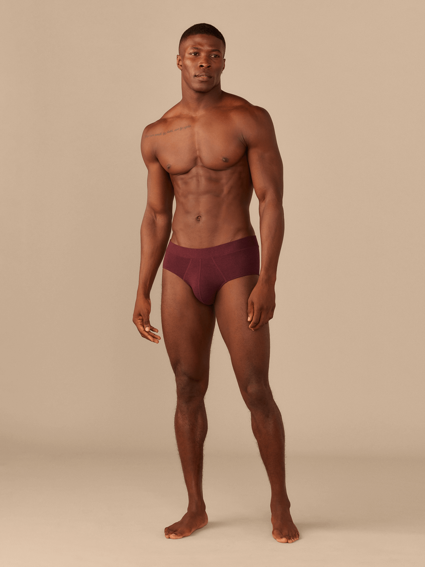 UltraModal™ FeelFree Hip Brief | Heather Wine
