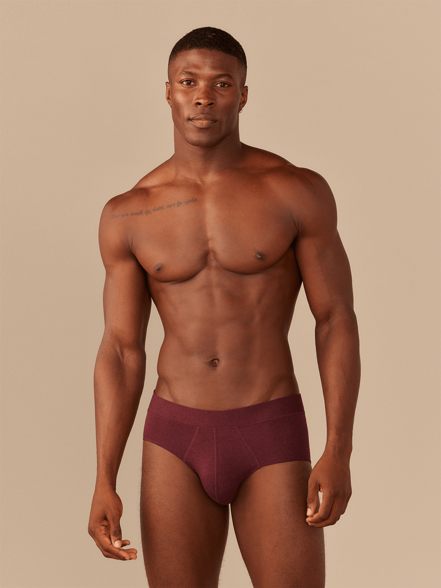UltraModal™ FeelFree Hip Brief | Heather Wine