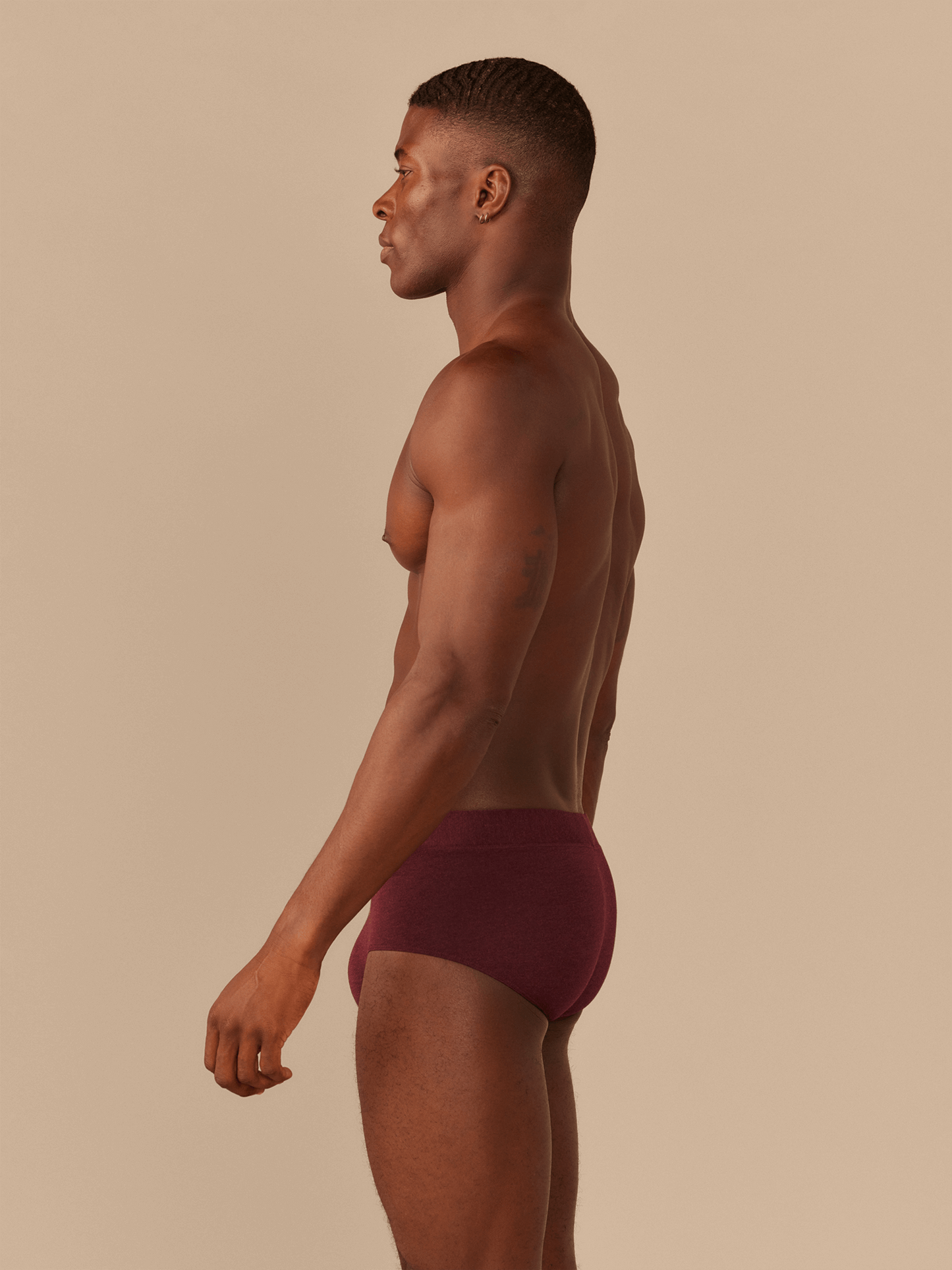 UltraModal™ FeelFree Hip Brief | Heather Wine
