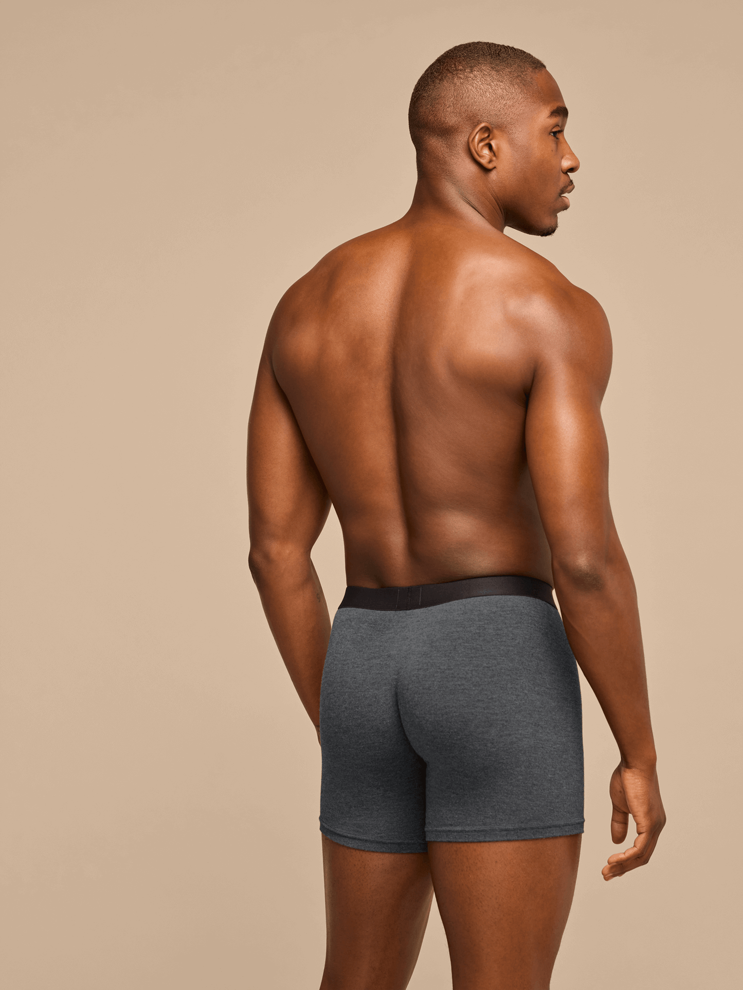 UltraModal™ Core Boxer Brief | Heather Charcoal