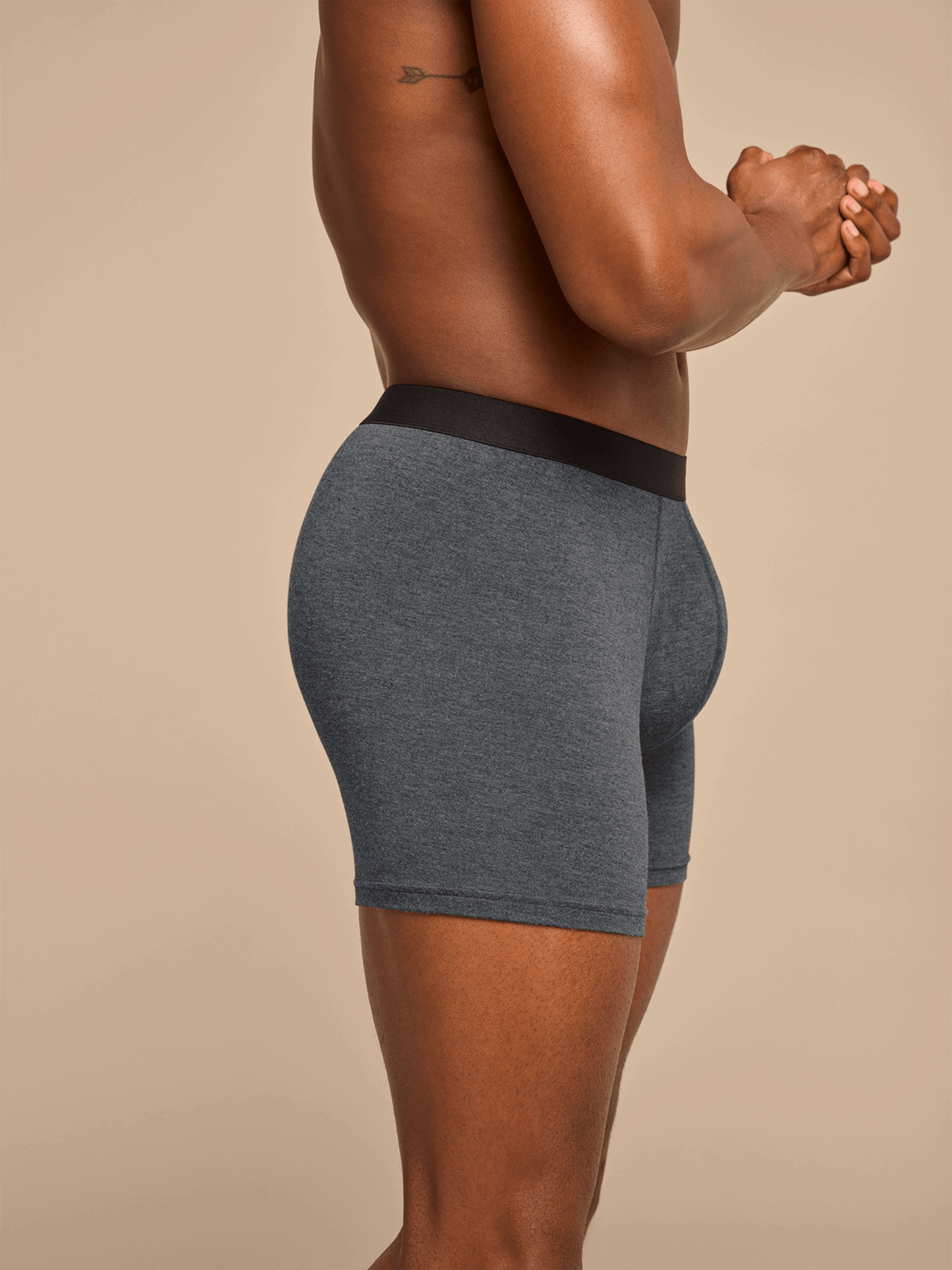 UltraModal™ Core Boxer Brief | Heather Charcoal