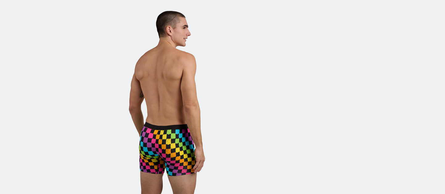 UltraModal™ Core Boxer Brief | Rainbow Check