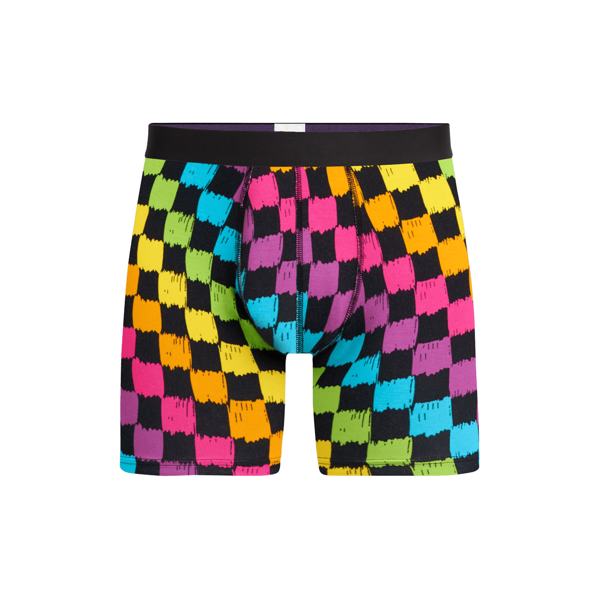 UltraModal™ Core Boxer Brief | Rainbow Check