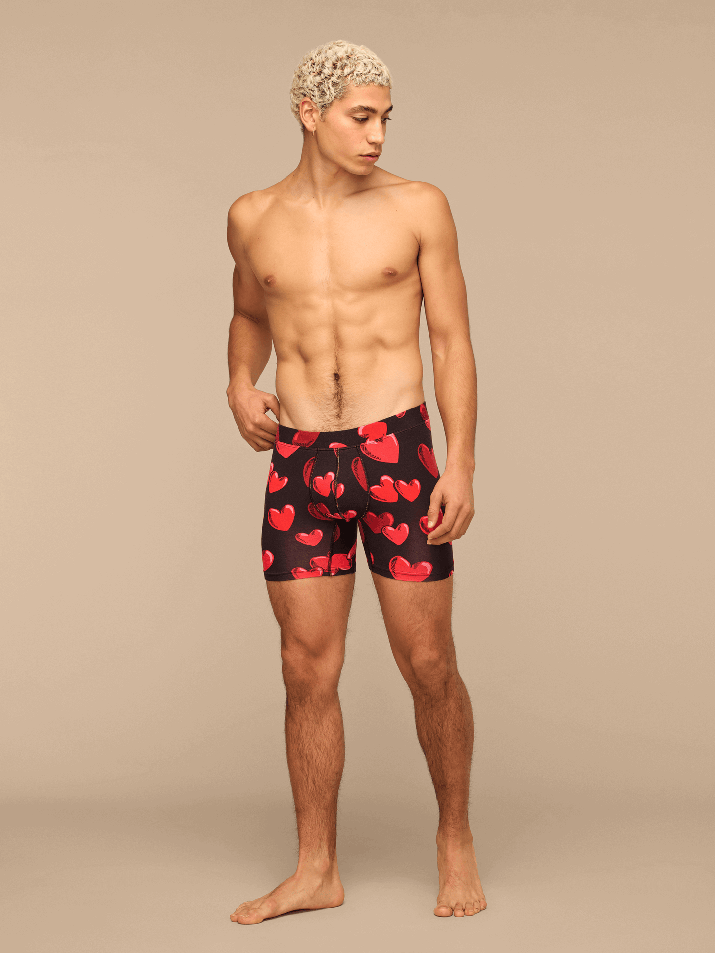 UltraModal™ FeelFree Boxer Brief | Floating Hearts
