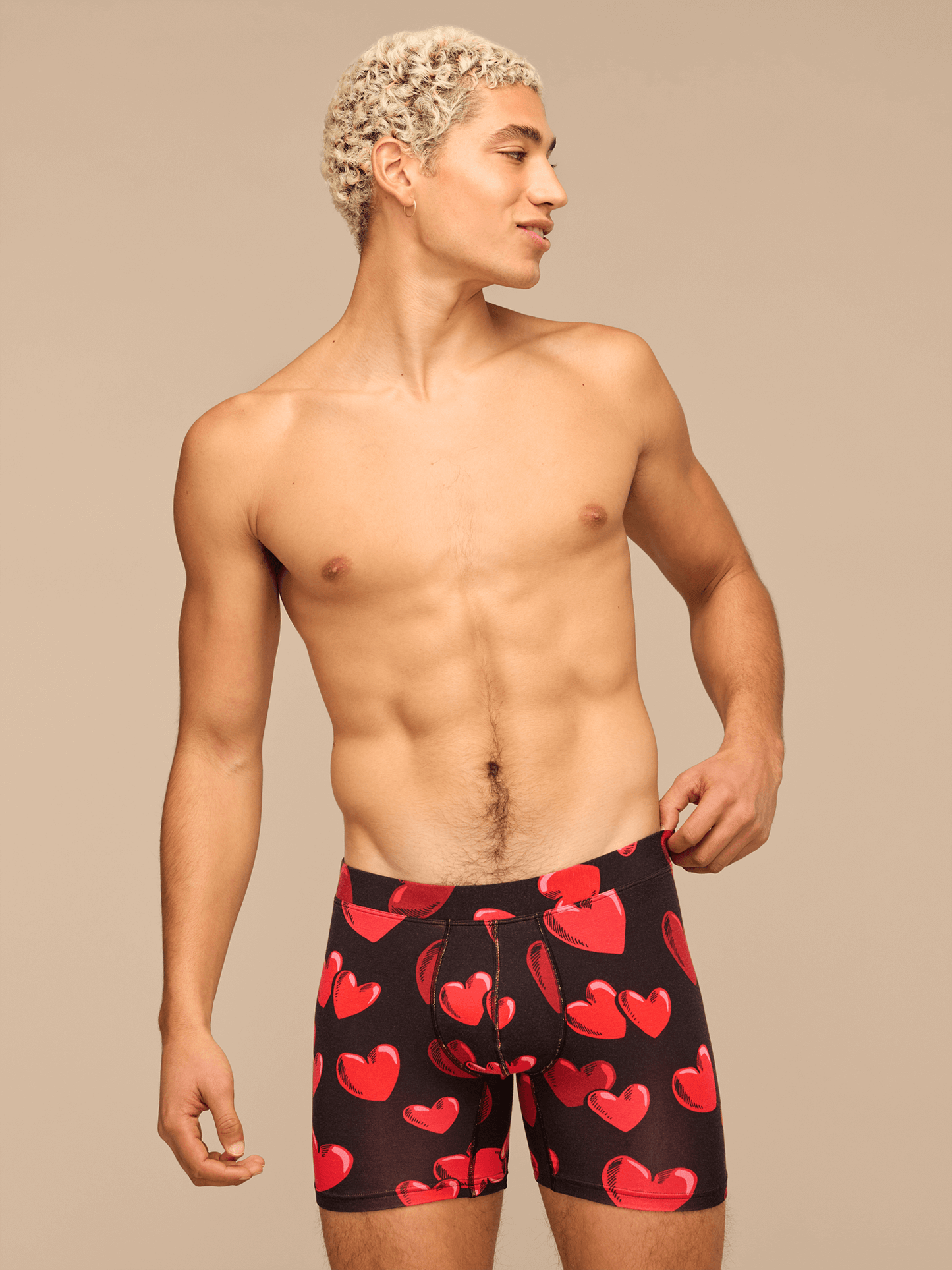 UltraModal™ FeelFree Boxer Brief | Floating Hearts