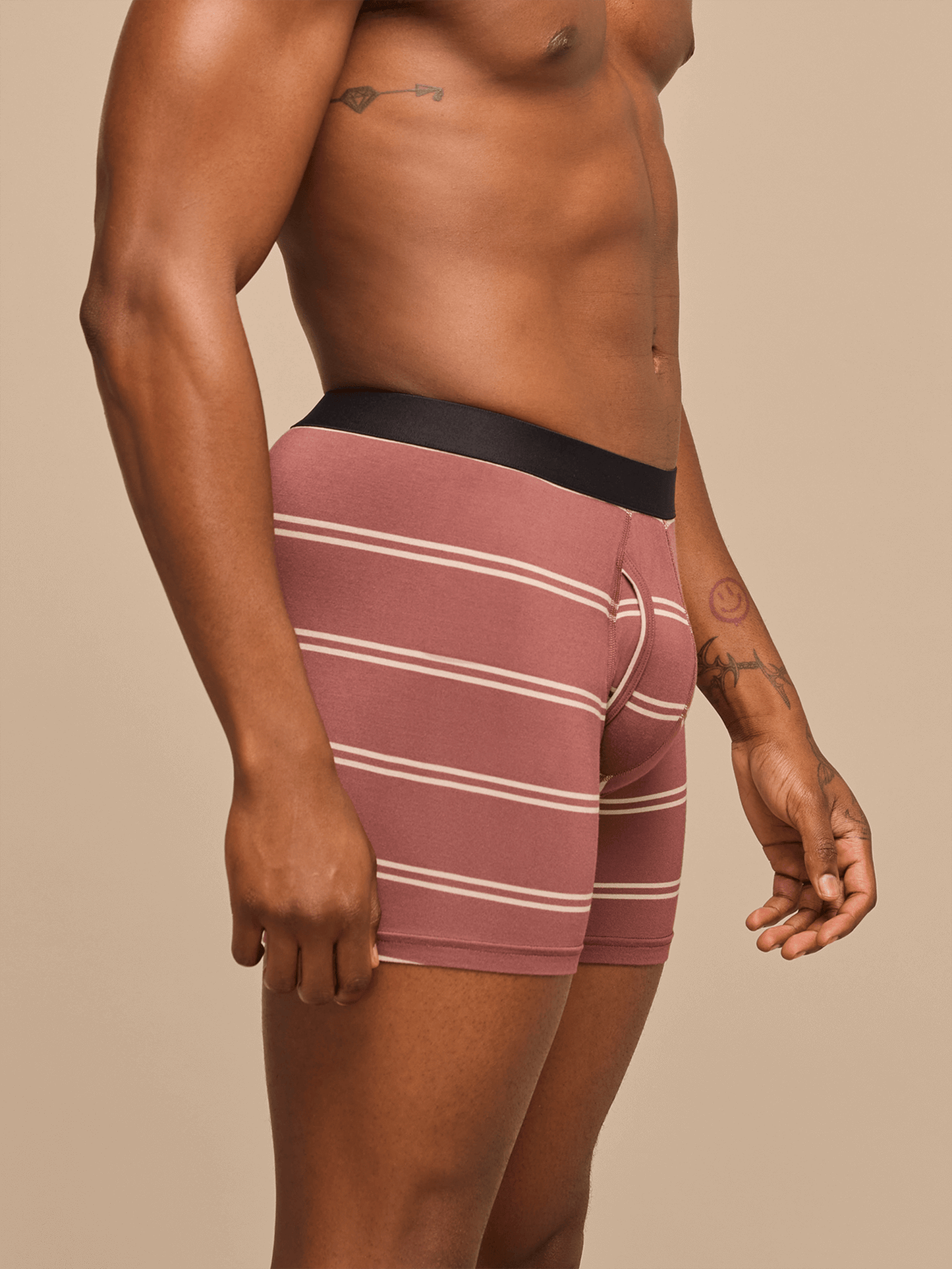 UltraModal™ Core Boxer Brief w/ Fly | Desert Heat Stripes