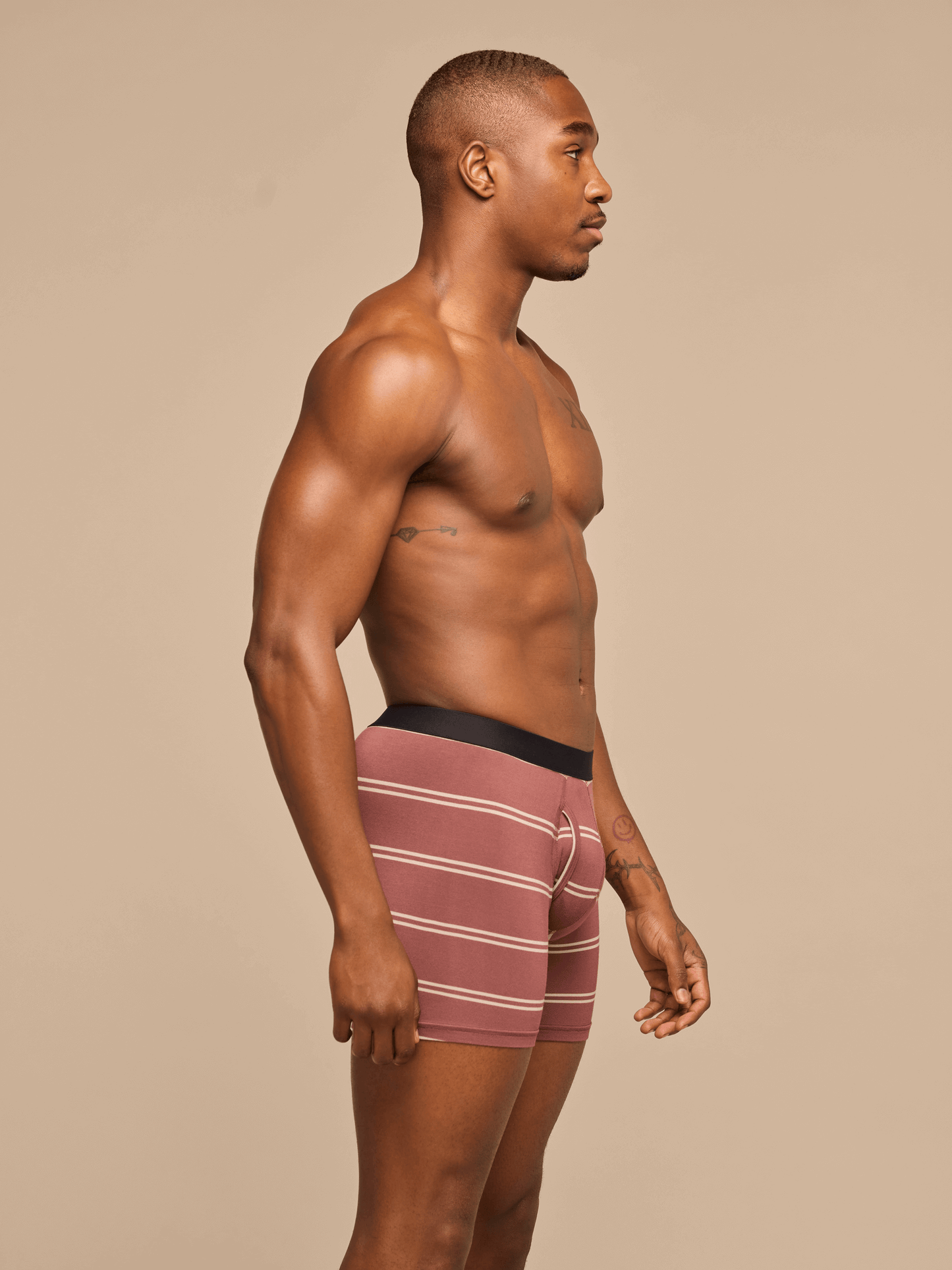UltraModal™ Core Boxer Brief w/ Fly | Desert Heat Stripes