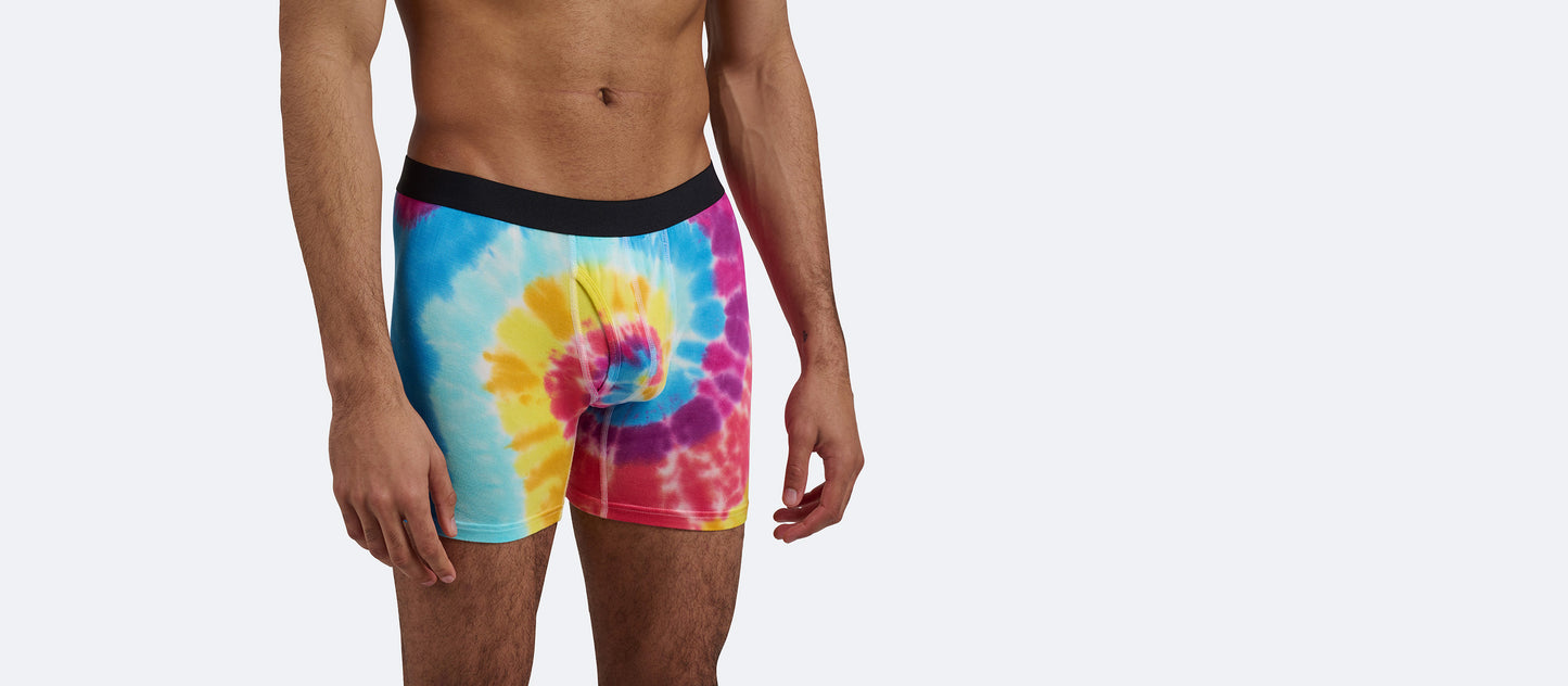UltraModal™ Core Boxer Brief w/ Fly | Rainbow Tie Dye