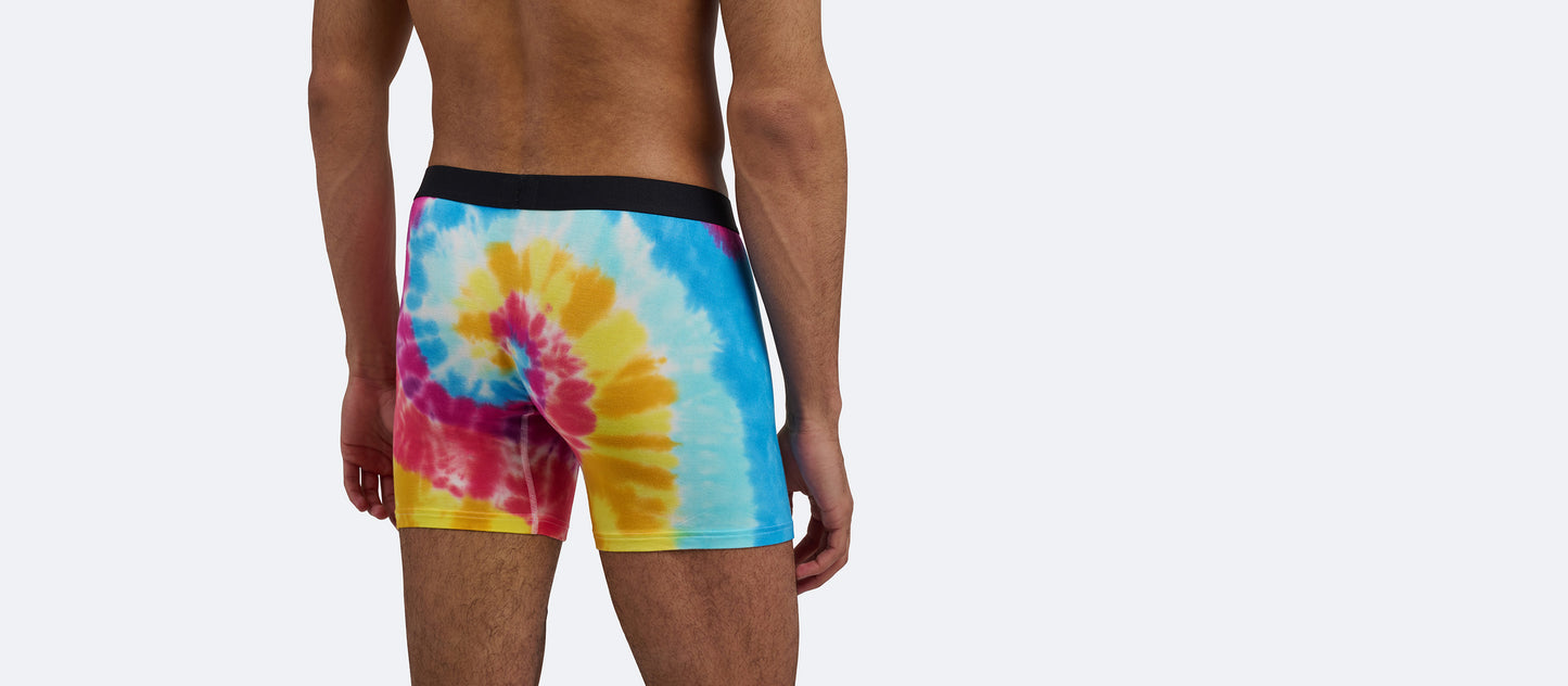 UltraModal™ Core Boxer Brief w/ Fly | Rainbow Tie Dye