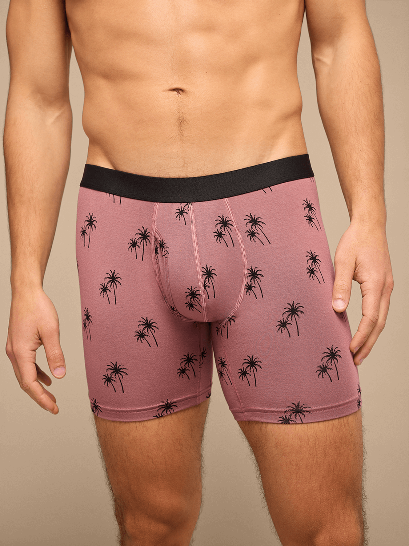 UltraModal™ Core Boxer Brief w/ Fly | Faded Palms
