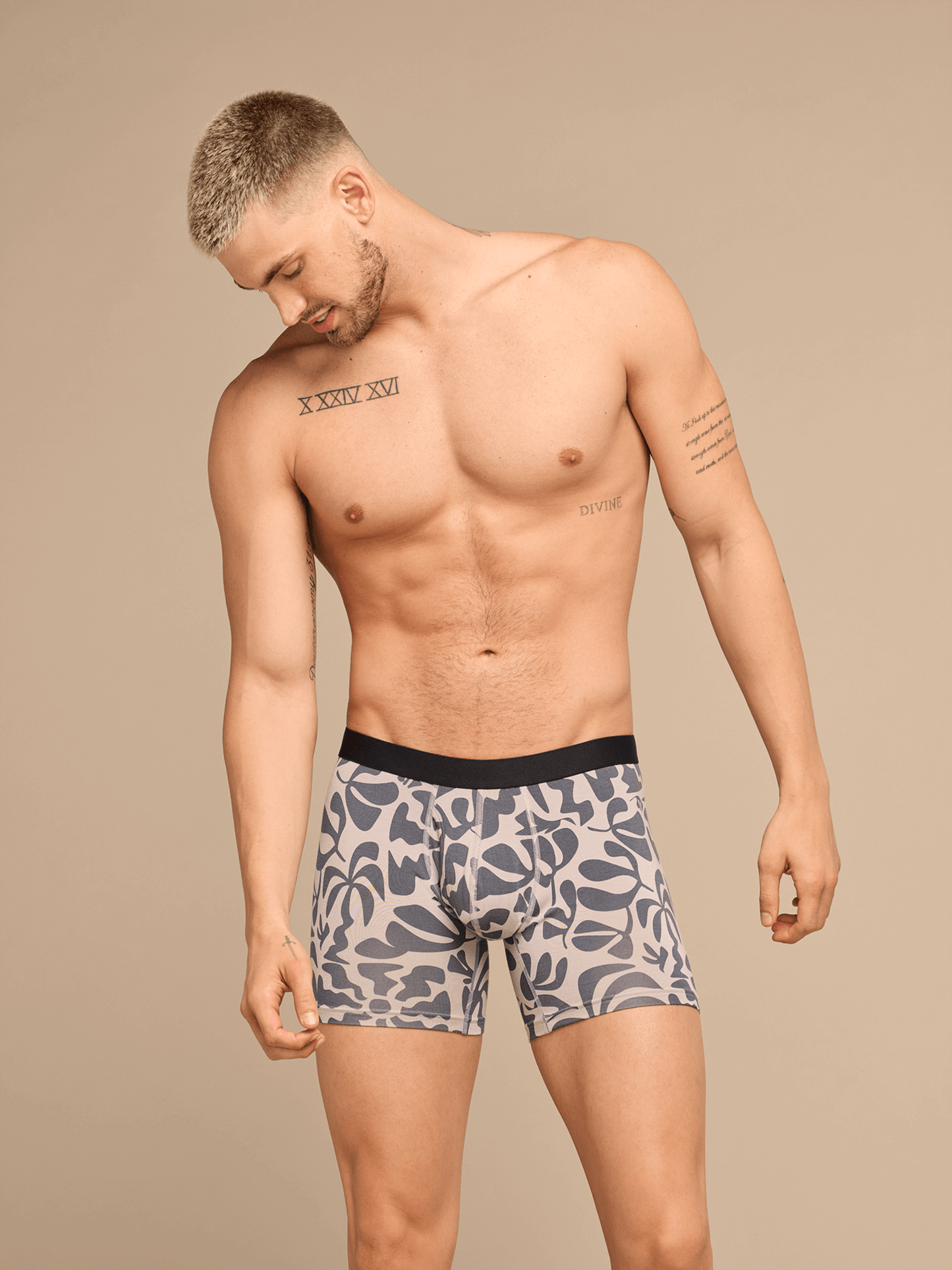 UltraModal™ Core Boxer Brief w/ Fly 3-Pack | Beach Boheme Grey Pack