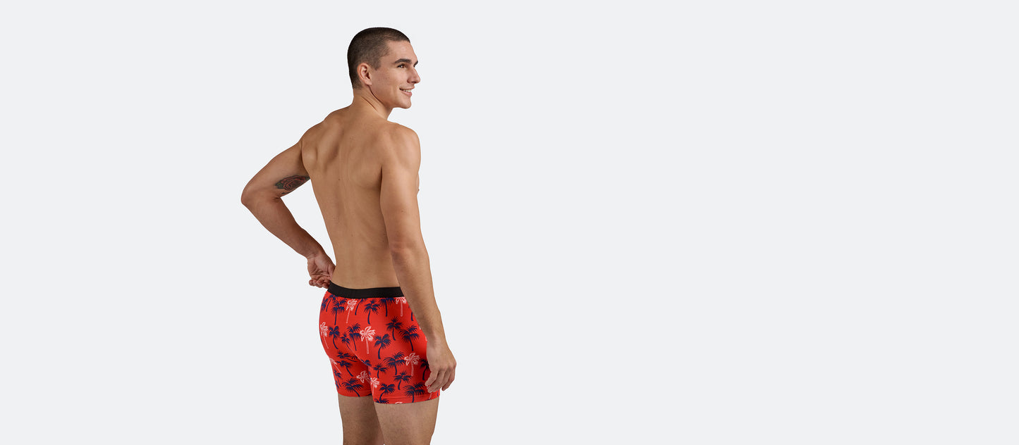 UltraModal™ Core Boxer Brief w/ Fly | Nautical Palms