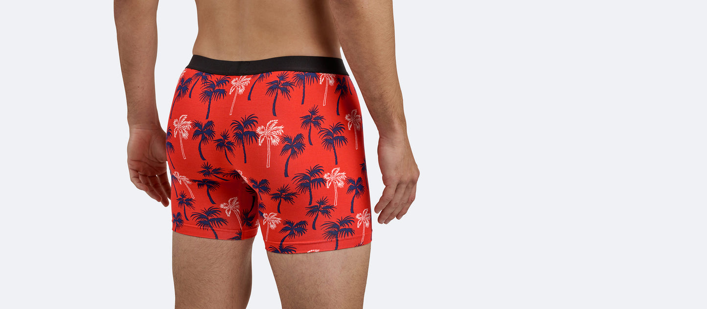 UltraModal™ Core Boxer Brief w/ Fly | Nautical Palms