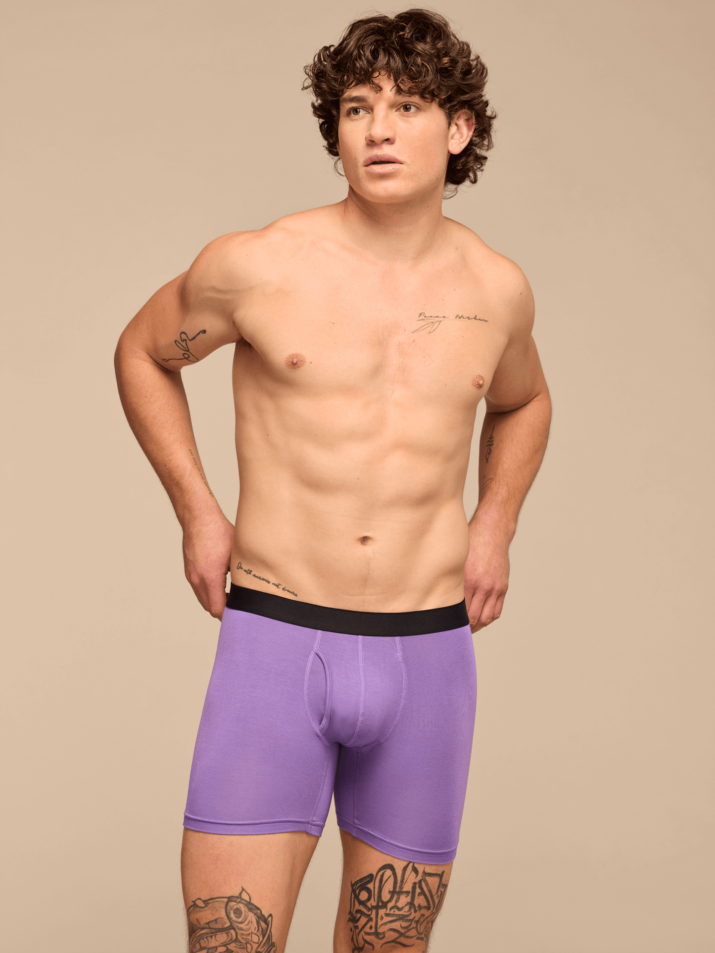 UltraModal™ Core Boxer Brief w/ Fly | Purple