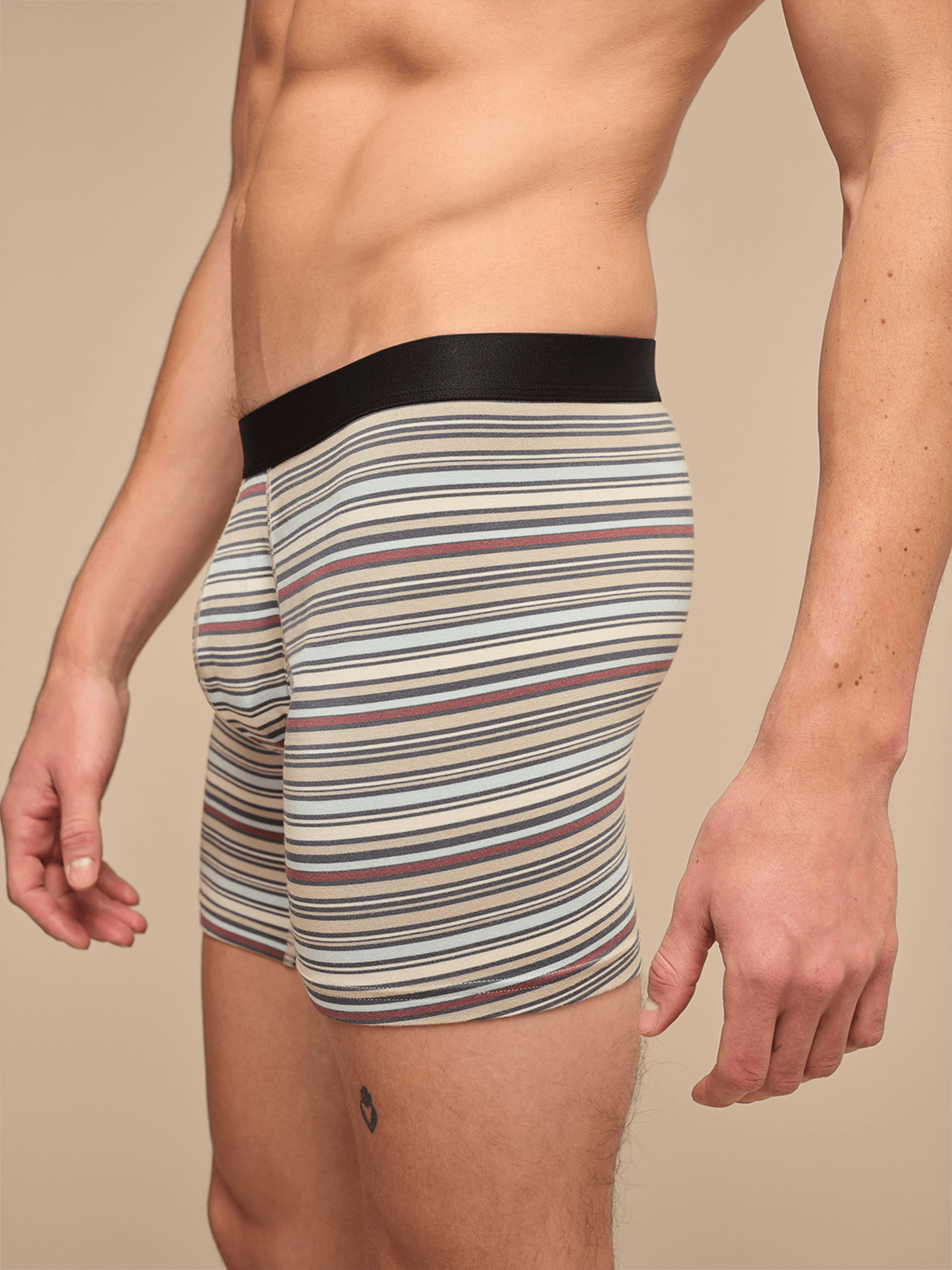 UltraModal™ Core Boxer Brief w/ Fly | Sandstorm Stripes