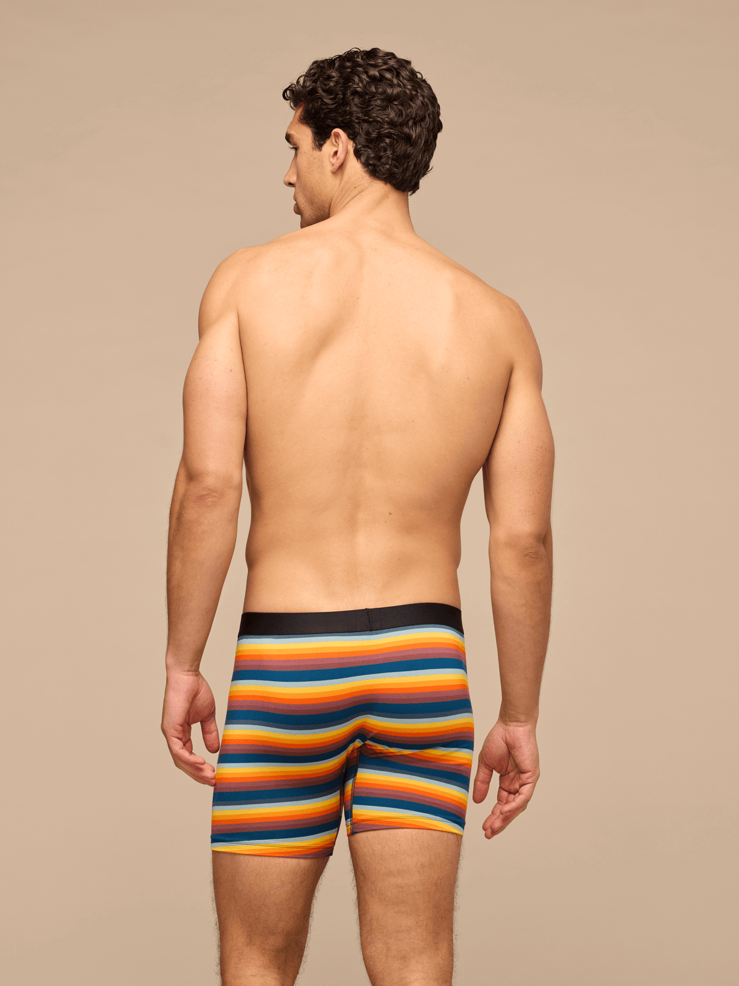 UltraModal™ Core Boxer Brief w/ Fly | Sunrise Stripes