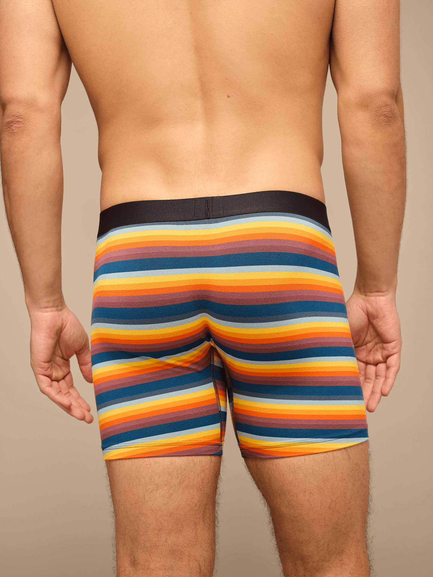 UltraModal™ Core Boxer Brief w/ Fly | Sunrise Stripes