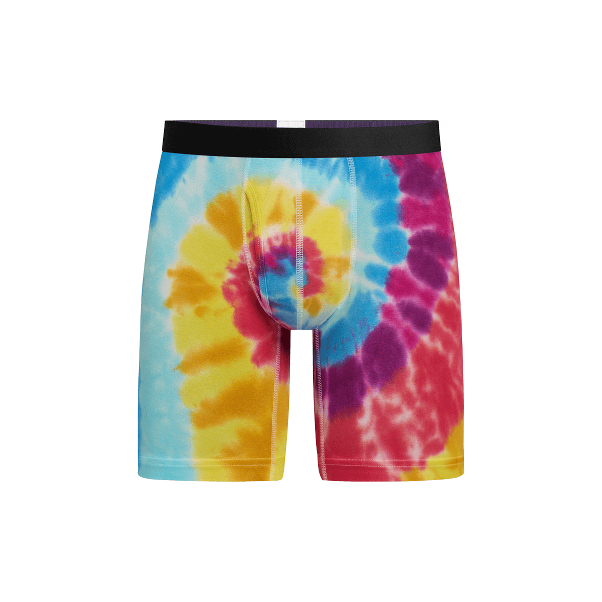 UltraModal™ Core Long Boxer Brief w/ Fly | Rainbow Tie Dye