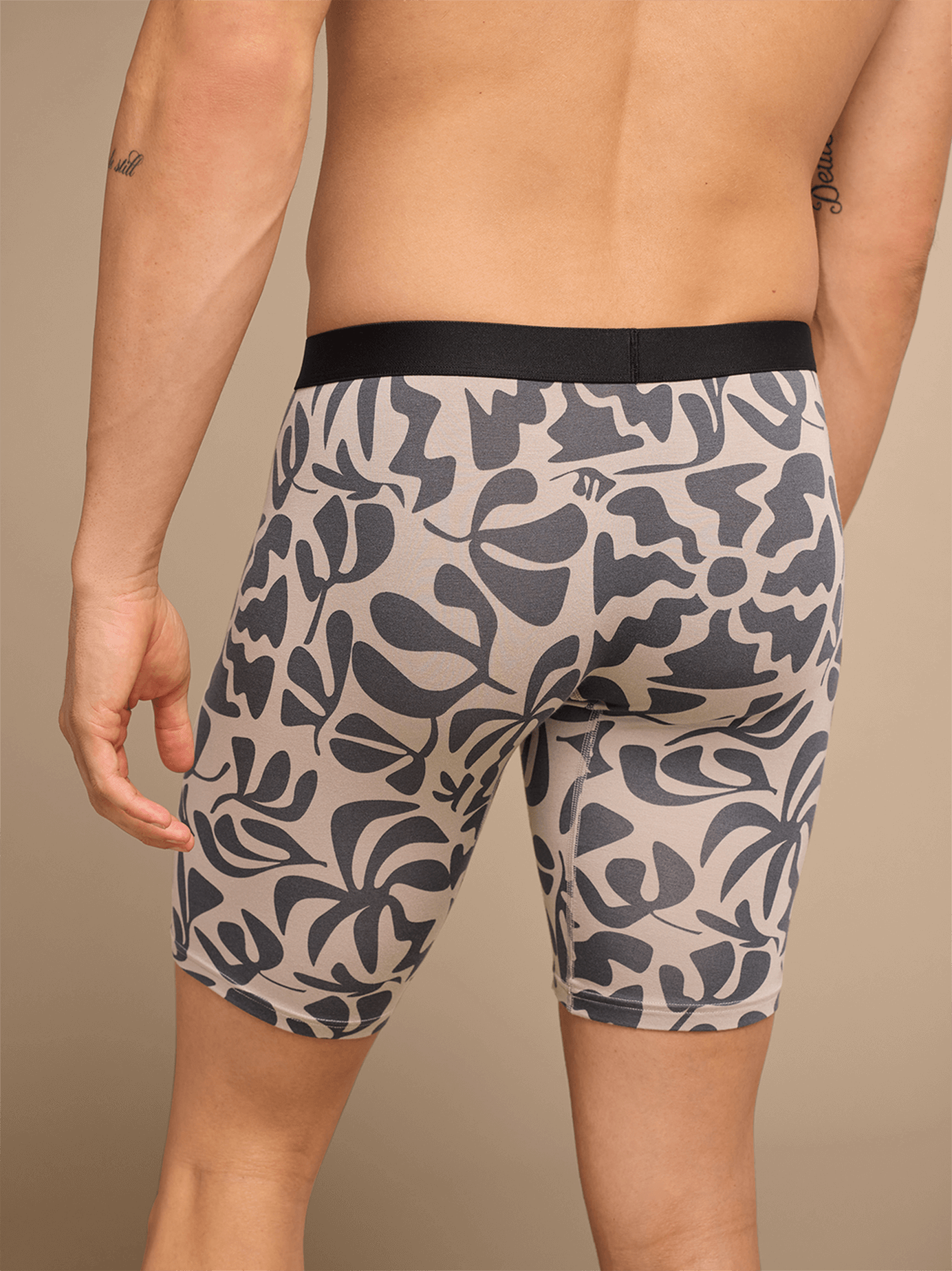 UltraModal™ Core Long Boxer Brief w/ Fly | Grey Heatwave