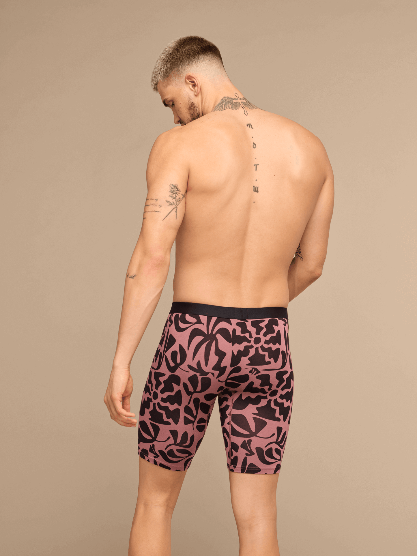 UltraModal™ Core Long Boxer Brief w/ Fly | Mauve Heatwave