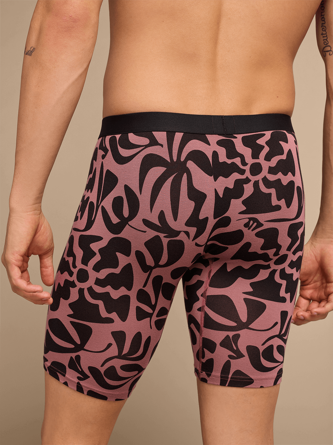 UltraModal™ Core Long Boxer Brief w/ Fly | Mauve Heatwave