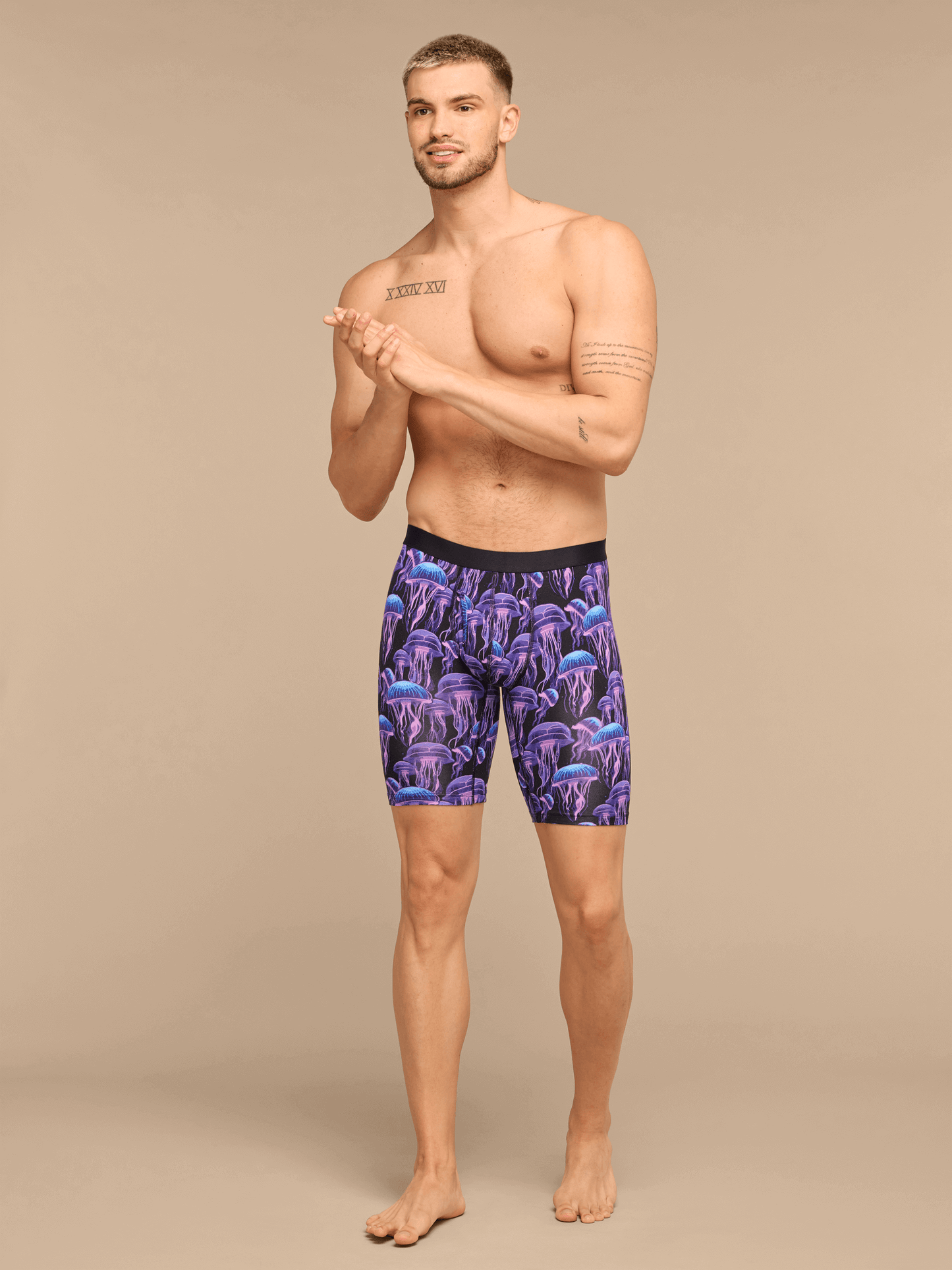 UltraModal™ Core Long Boxer Brief w/ Fly | Wild Jellies