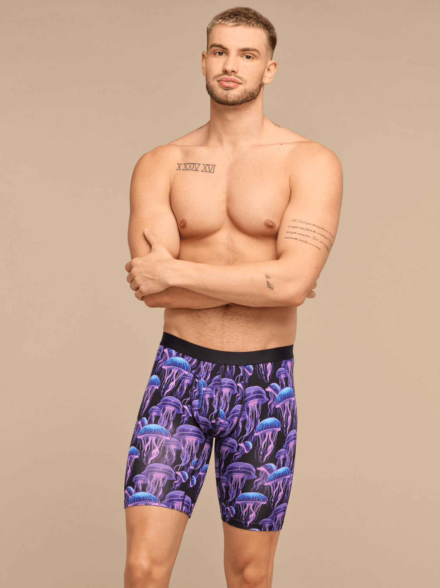 UltraModal™ Core Long Boxer Brief w/ Fly | Wild Jellies