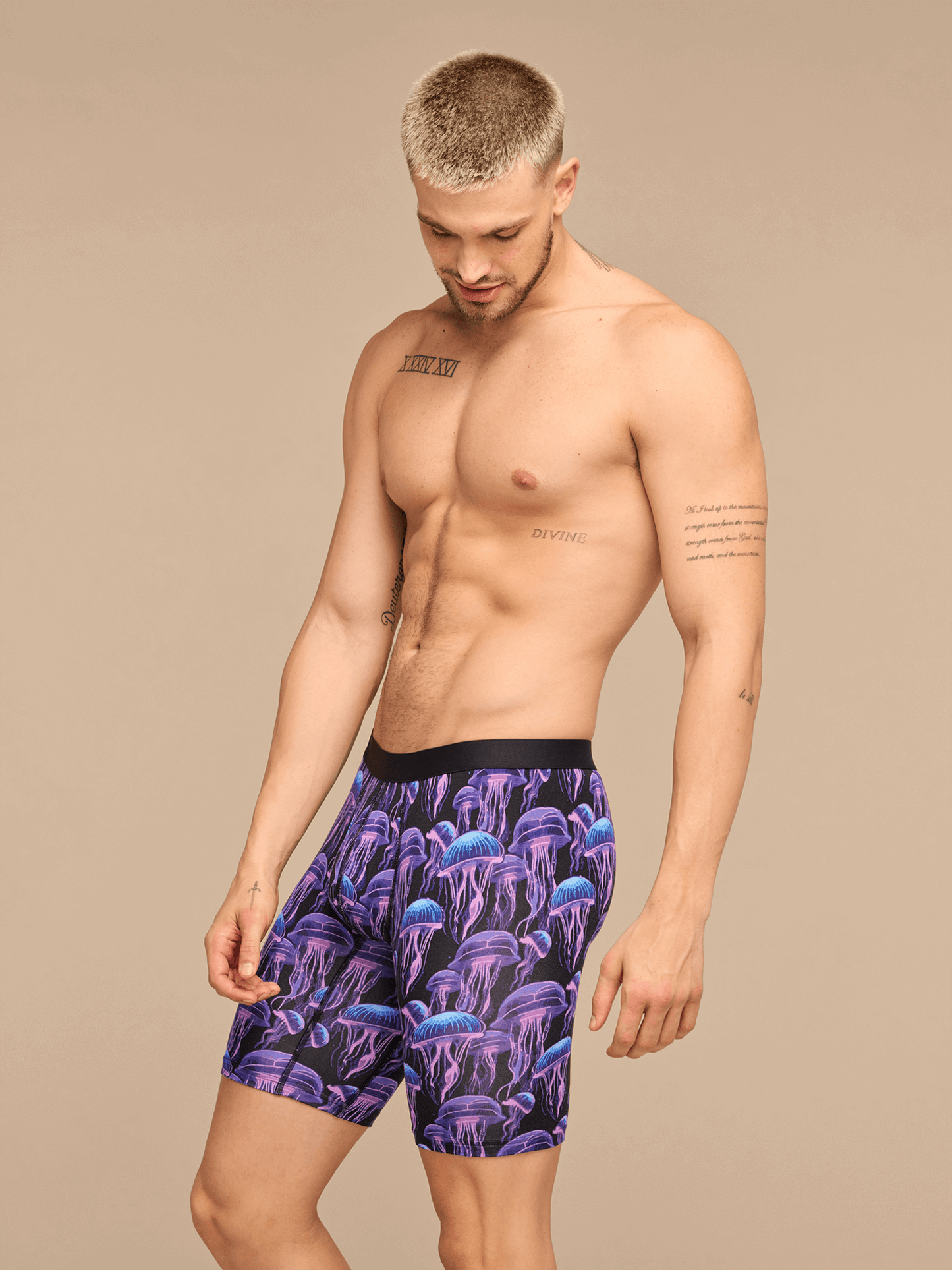 UltraModal™ Core Long Boxer Brief w/ Fly | Wild Jellies