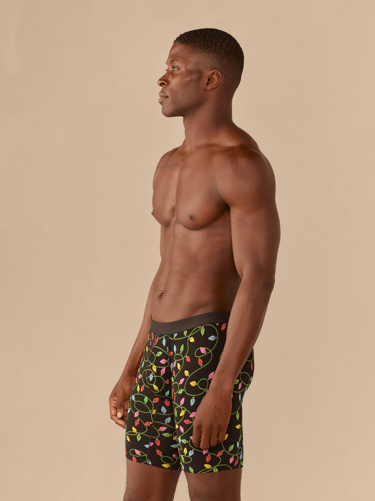 UltraModal™ Core Long Boxer Brief w/ Fly 3-Pack | Meowy Christmas Pack