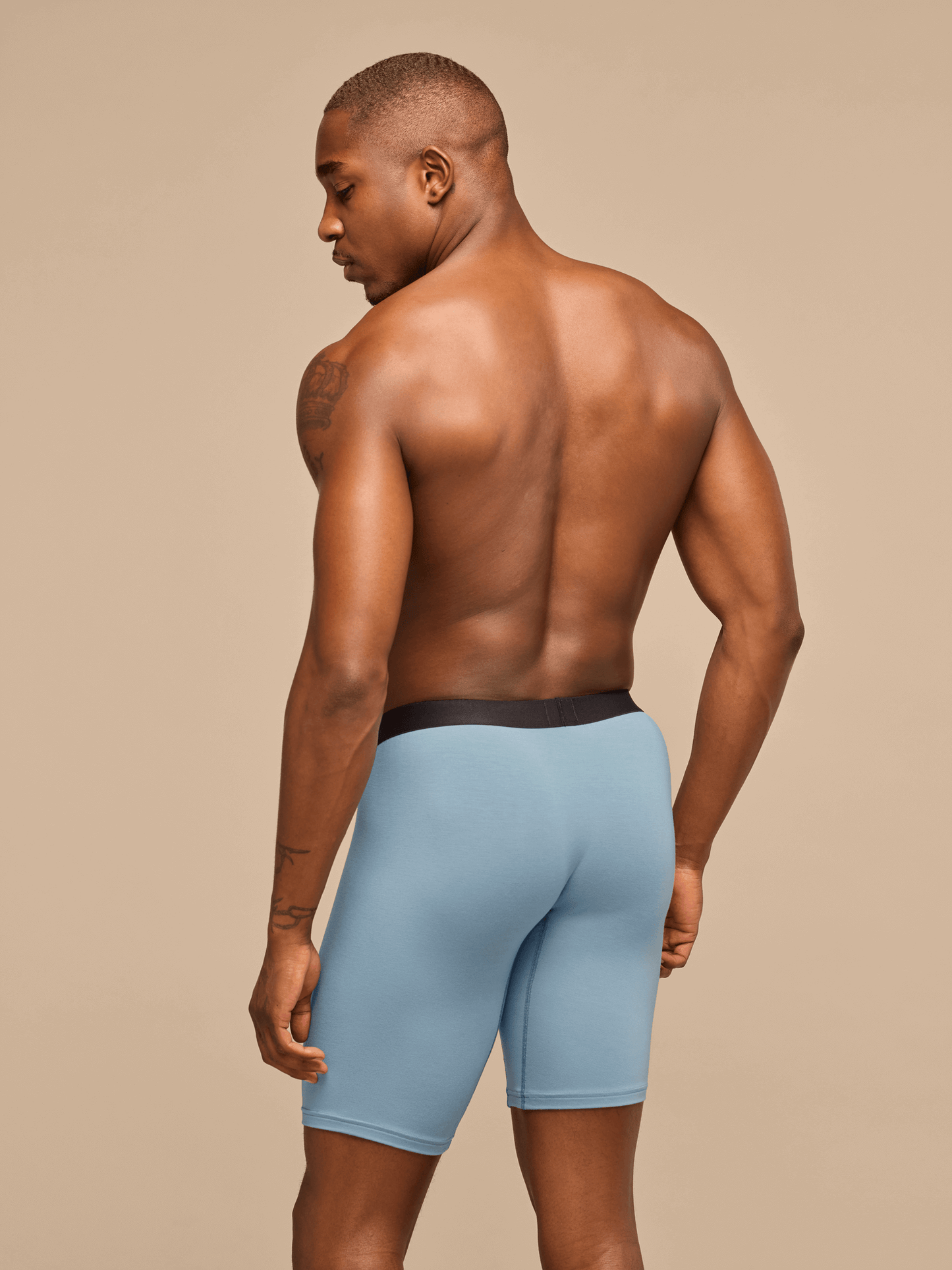 UltraModal™ Core Long Boxer Brief w/ Fly | Slate Blue